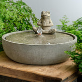 Photo of Campania Yoga Frog Fountain - Exclusively Campania